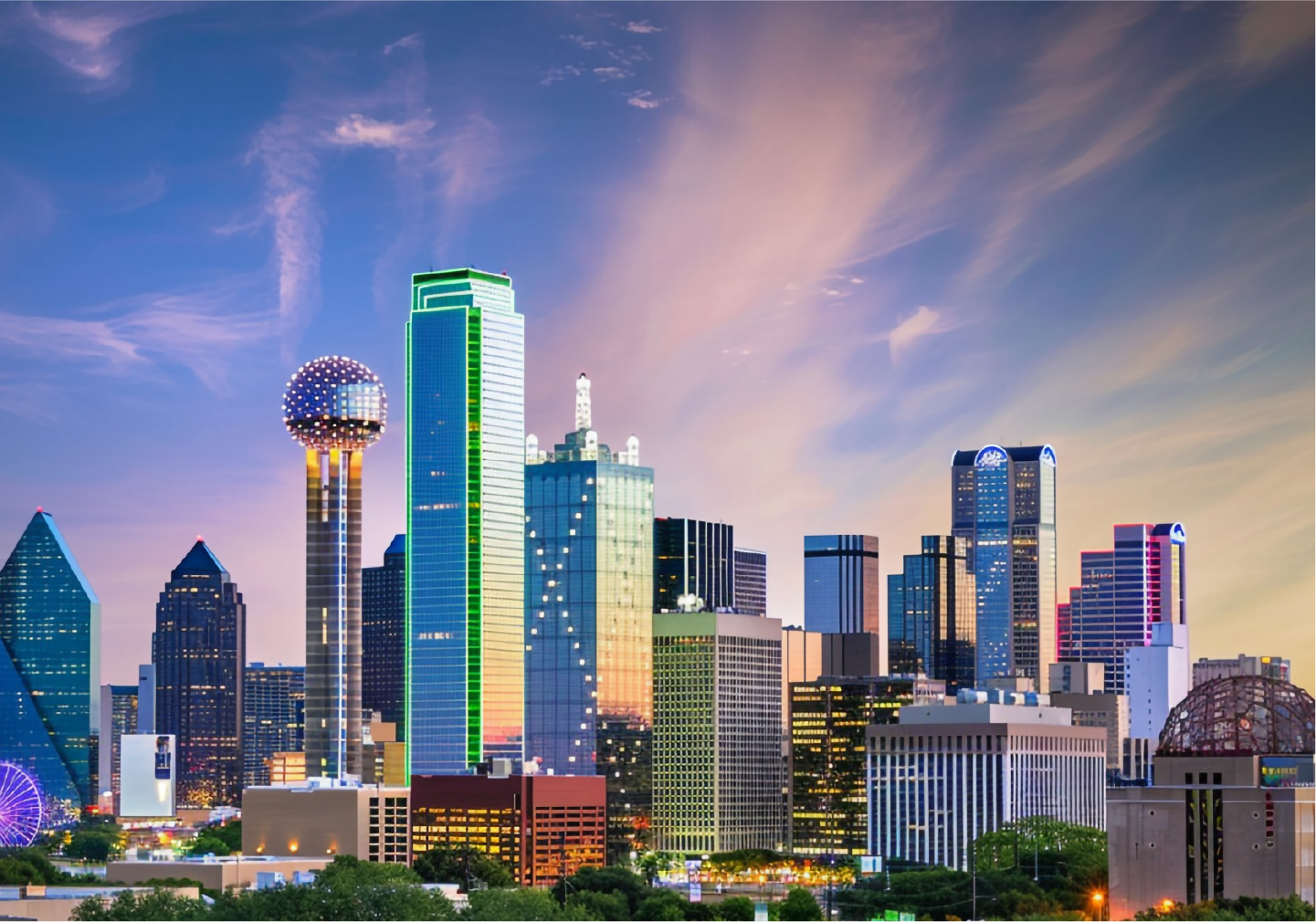 DFW skyline
